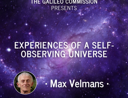 Max Velmans – Experiences of a Self-observing Universe